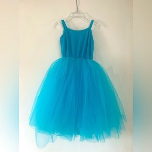 Blue tutu dress. Size 2T